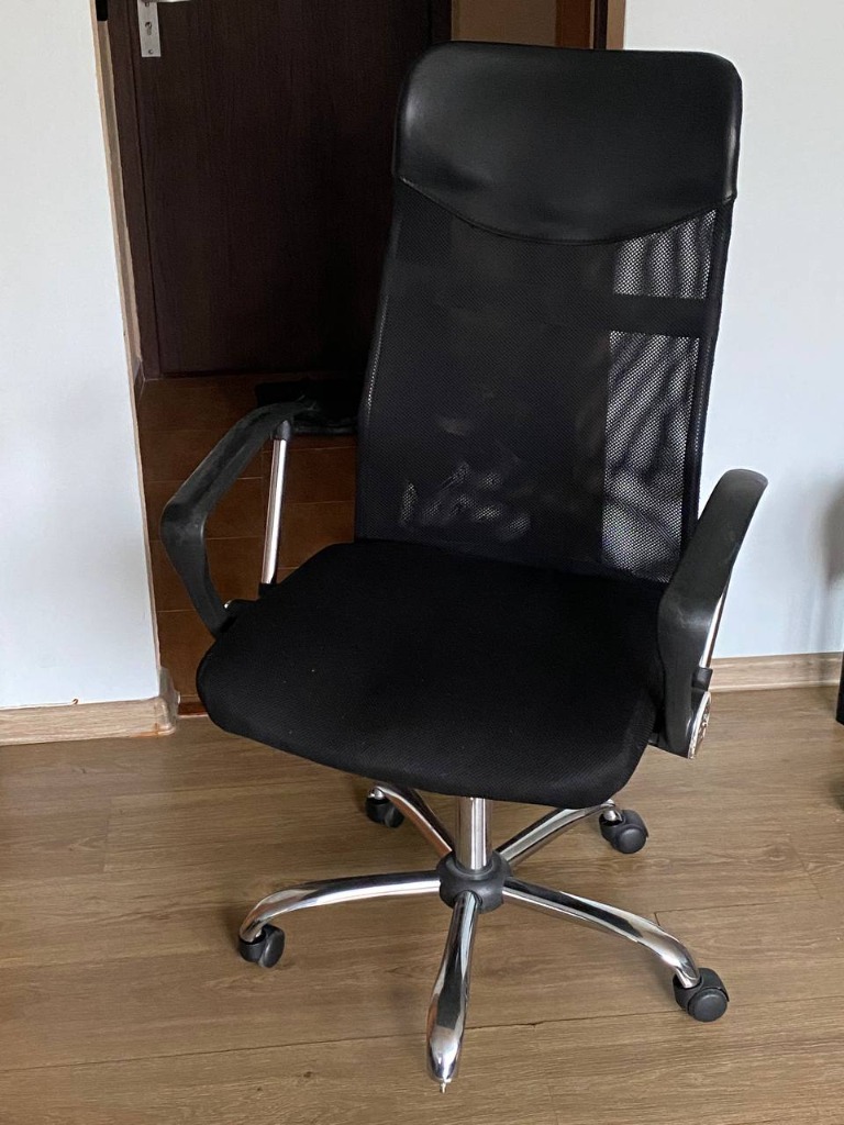 Krzesło biurowe BILLUM czarny JYSK Warszawa Kup teraz na Allegro