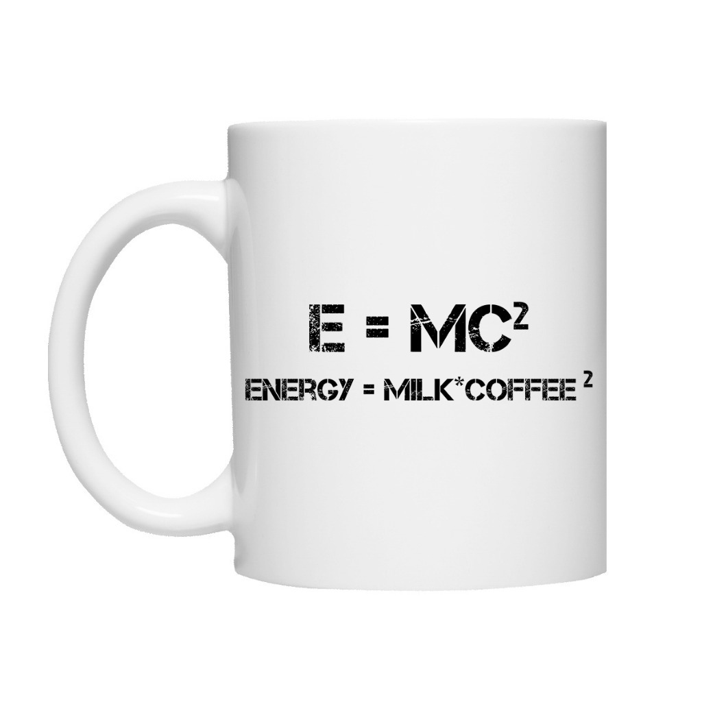 E=MC2 ENERGY=MILK+COFFEE2 Wrocław Kup teraz na Allegro Lokalnie