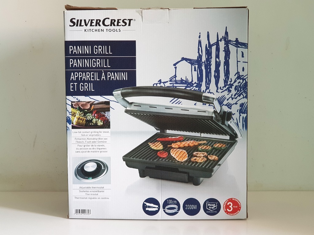 SILVERCREST® KITCHEN TOOLS Appareil à panini et grill …