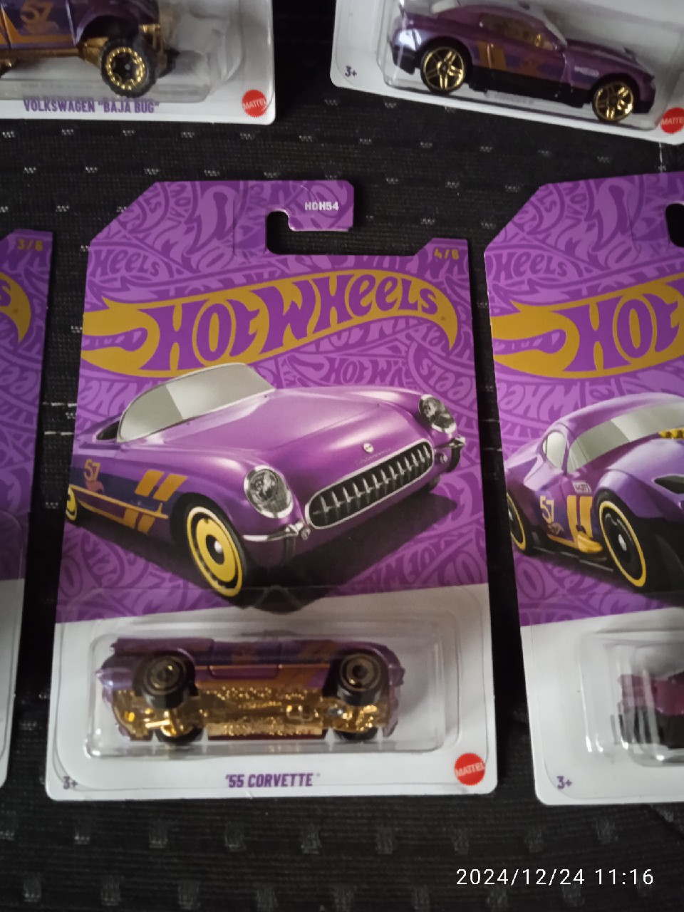 Hot Wheels 57 Anniversary Hot Wheels Purple and Gold Hot Wheels