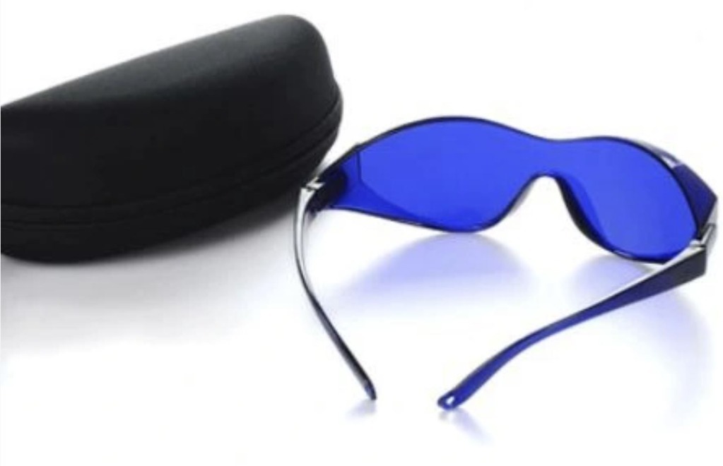 OKULARY OCHRONNE DO DEPILACJI LASEROWEJ IPL + ETUI Warszawa Kup