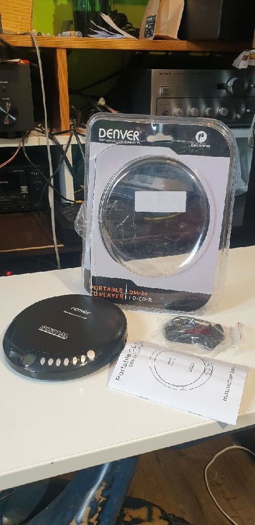 Denver DM-24, Allegro Cd discman,przenośny Wielkopolski Kup teraz na Gorzów odtwarzacz | | Lokalnie