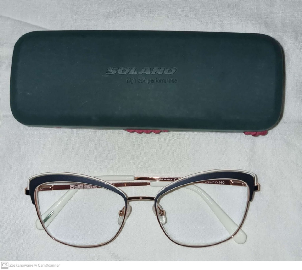 Okulary damskie z nakładką przeciwsłoneczną SOLANO | Poznań | Kup teraz na  Allegro Lokalnie