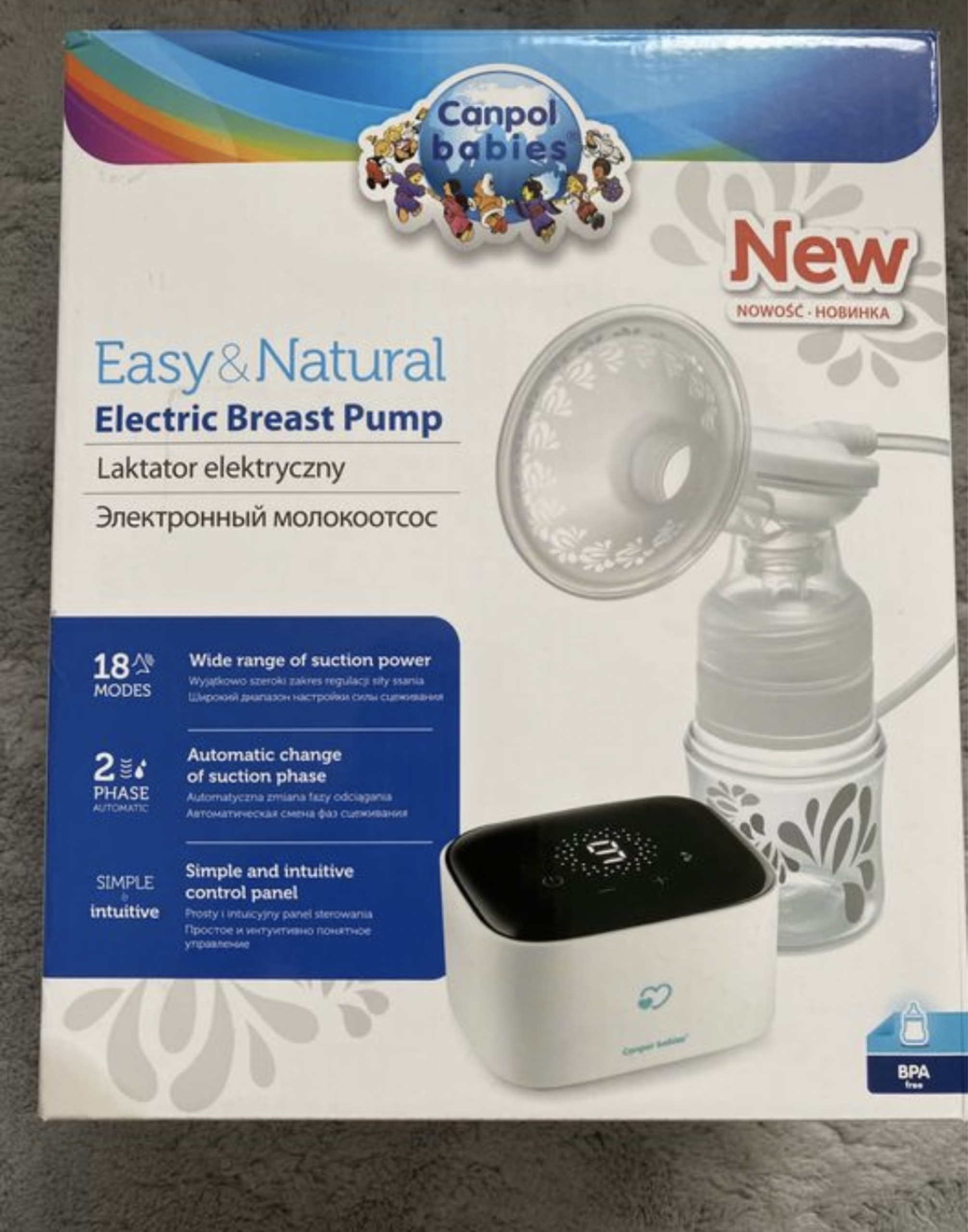 Canpol Babies Easy Natural, laktator elektryczny | Milicz | Kup teraz ...