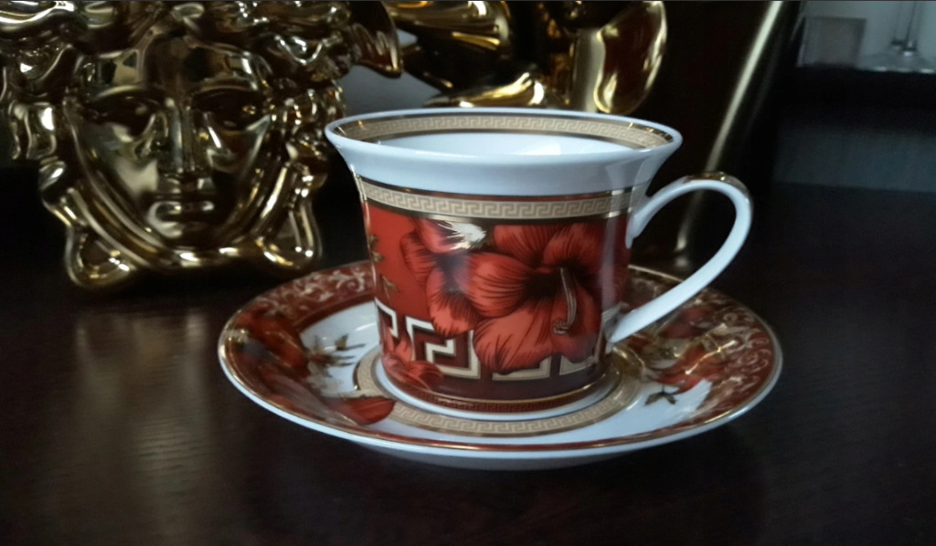 filizanka ROSENTHAL VERSACE Christmas Blooms RAR Warszawa Kup teraz