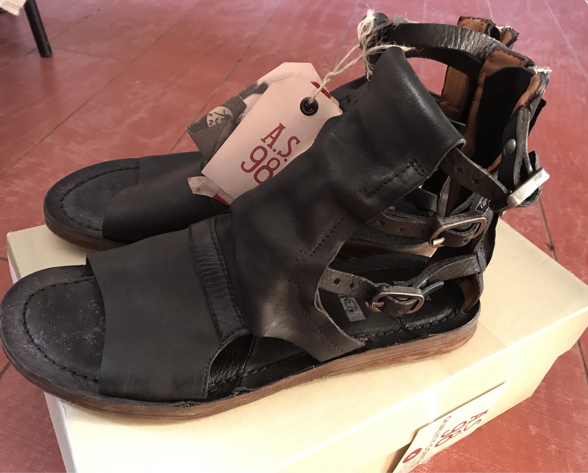 Nowe buty venezia sandałki A.S.98 roz 39 | Rąbień AB | Kup teraz na Allegro  Lokalnie