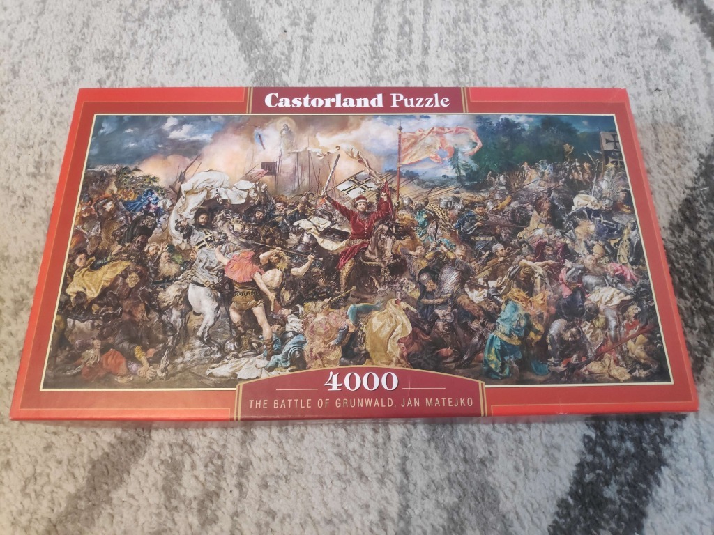 Puzzle 4000 Bitwa pod Grunwaldem Matejko Castor Warszawa Kup teraz