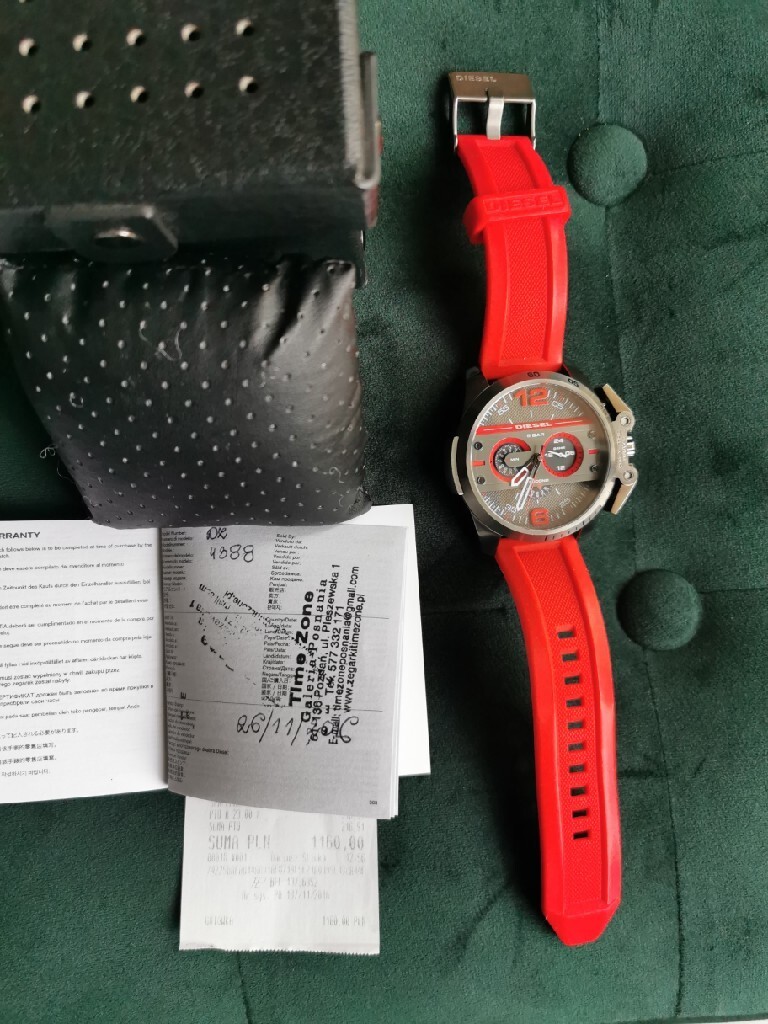 Oryginalny zegarek Diesel Dz4388 Ironside Quartz Plewiska Kup teraz na Allegro Lokalnie