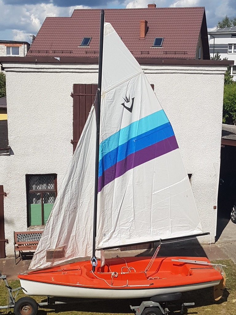 Żaglówka łódź żaglowa Atlanta Vario Kurzętnik Kup teraz na Allegro