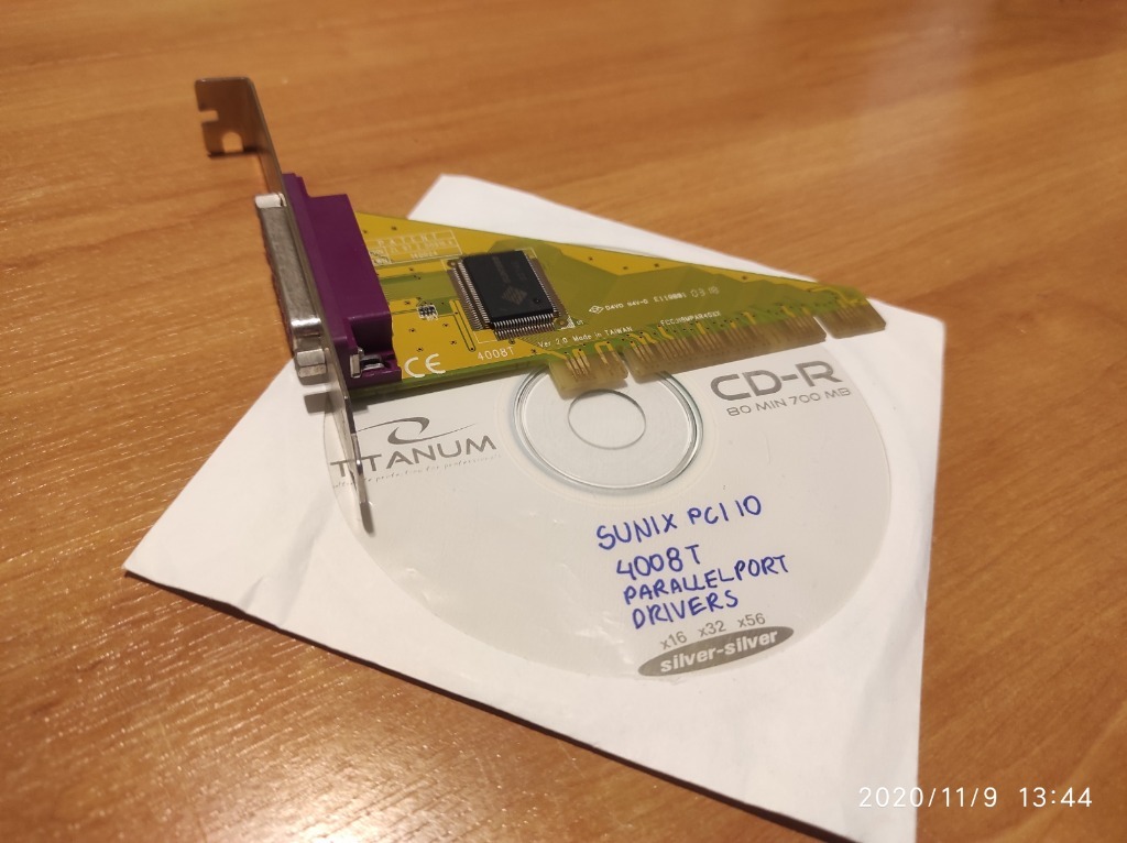 Karta port LPT równoległy PCI SUNIX PCI IO 4008T Warszawa Kup teraz