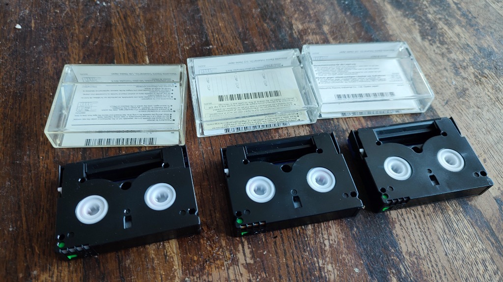 3 kasety Panasonic mini DV 60/90 80/120 Komplet Pieszyce Kup teraz