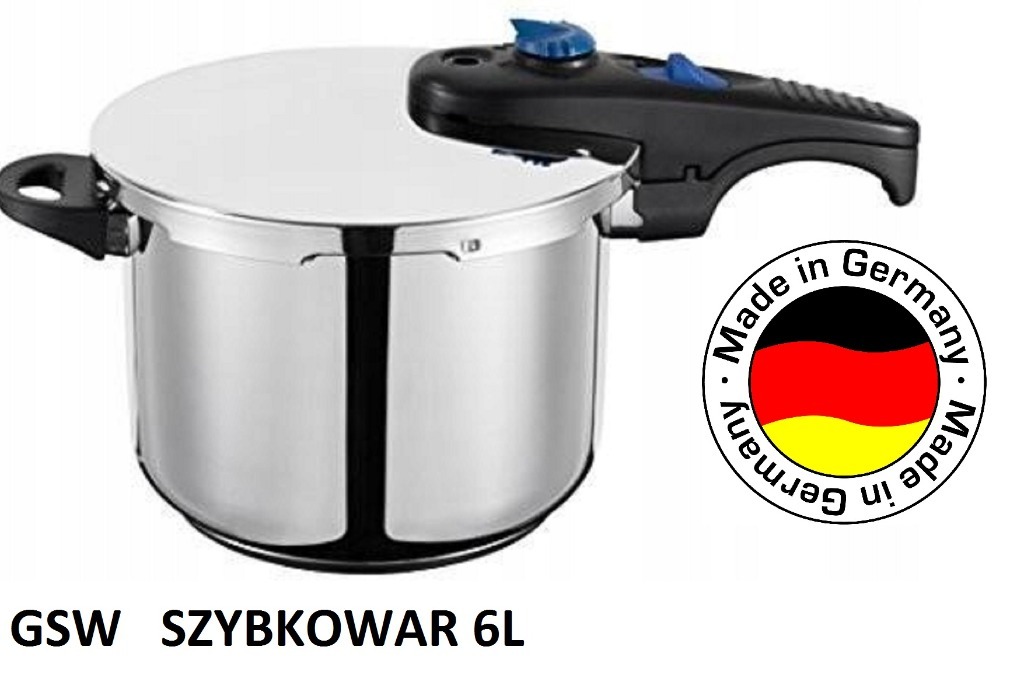 GSW GERMANY szybkowar SYSTEM CLASSIC 6L GUBIN Kup teraz na Allegro