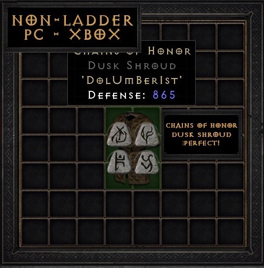 Okowy Grozy COH Chains of Honor Diablo 2 D2R NLD Sosnowiec Kup