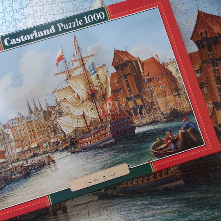 Puzzle Castorland 1000 el. The Old Gdansk Gdańsk Kup teraz na