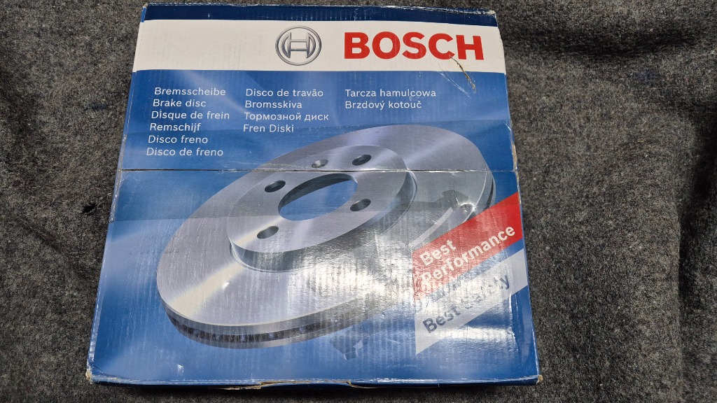 НОВЕ ДИСКИ ДИСКОМ ГАЛЬМІВНОЮ ПЕРІД BOSCH 0986479C04 NISSAN QASHQAI XTRAIL 