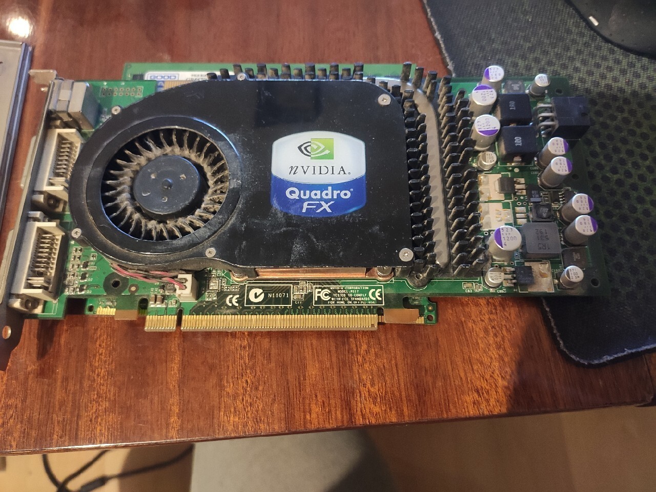 Karta graficzna nVidia Quadro FX 3450 256 MB BCM Gdańsk Licytacja