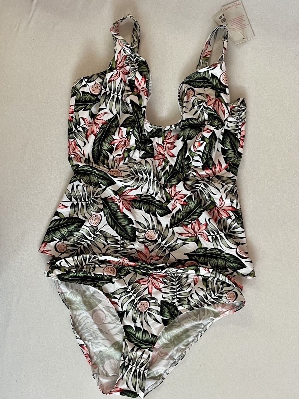 Bravissimo Tropea tankini 34K 75K + L XL palmy Poznań Kup teraz na