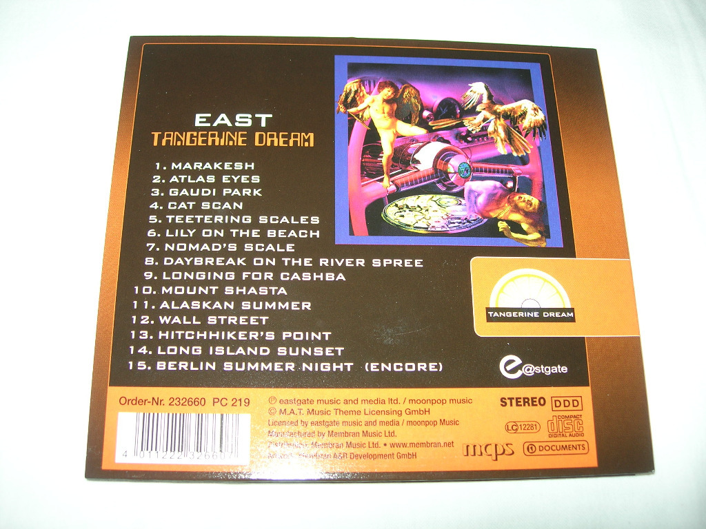 TANGERINE DREAM EASTLIVE OLSZTYN Kup teraz na Allegro Lokalnie