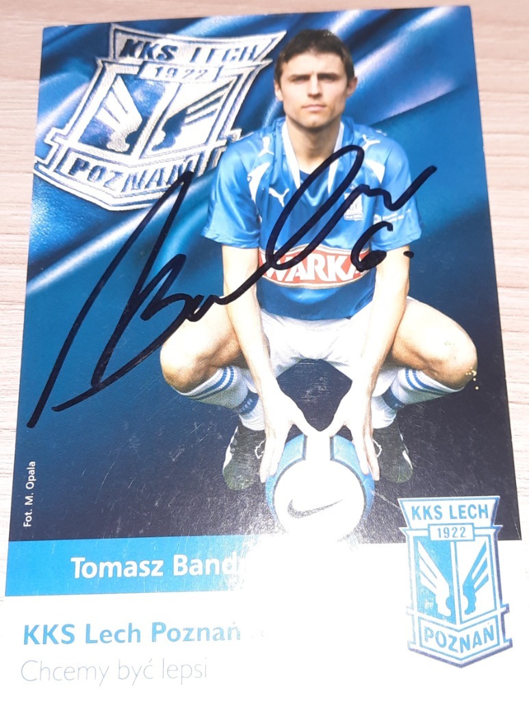 Autograf Tomasz Bandrowski JastrzębieZdrój Kup teraz na Allegro