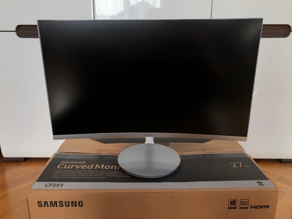 Monitor Samsung 27 Cali Zakrzywiony C27F591FDU Pruszków Kup teraz