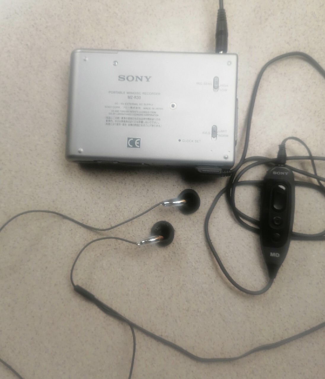 Sony MD Walkman MZR30 Portable Minidisc Recorder Piastów Kup teraz