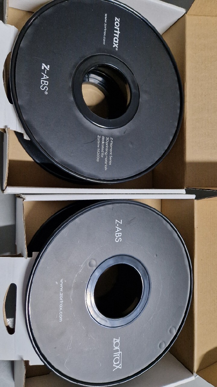 ZABS ZORTRAX M200 FILAMENT ORYGINALNY ŻÓŁTY BIAŁY Ostrów Mazowiecka