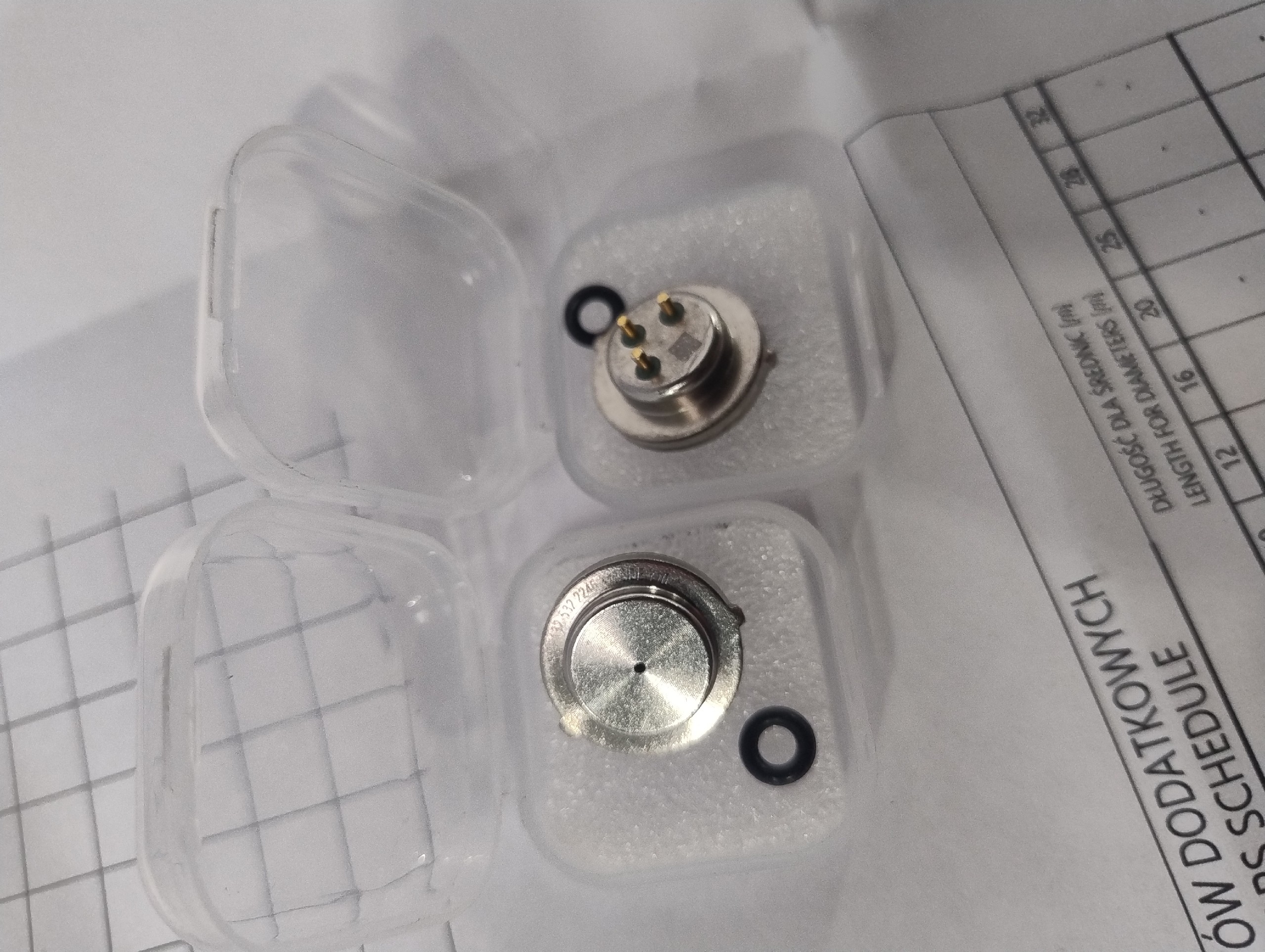 НОВИЙ ДАТЧИК ТИСКУ ЗЧЕПЛЕННЯ SMP132-532 DSG DQ381 DQ500 0DE (FABRYCZNY) 