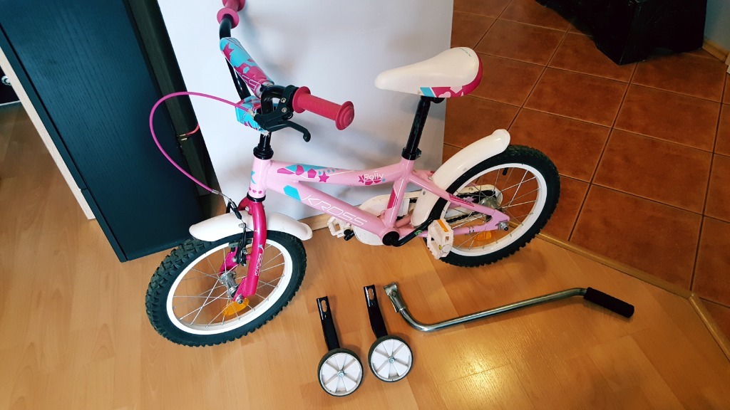 Rowerek rower Kross POLLY 16" różowy Gdańsk Ogłoszenie na Allegro