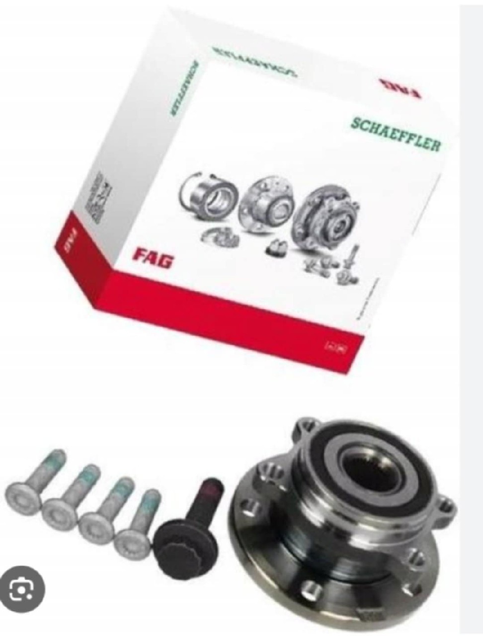 КОМПЛЕКТ ПІДШИПНИК КОЛЕСА SCHAEFFLER FAG 713610610 ПІДШИПНИК 