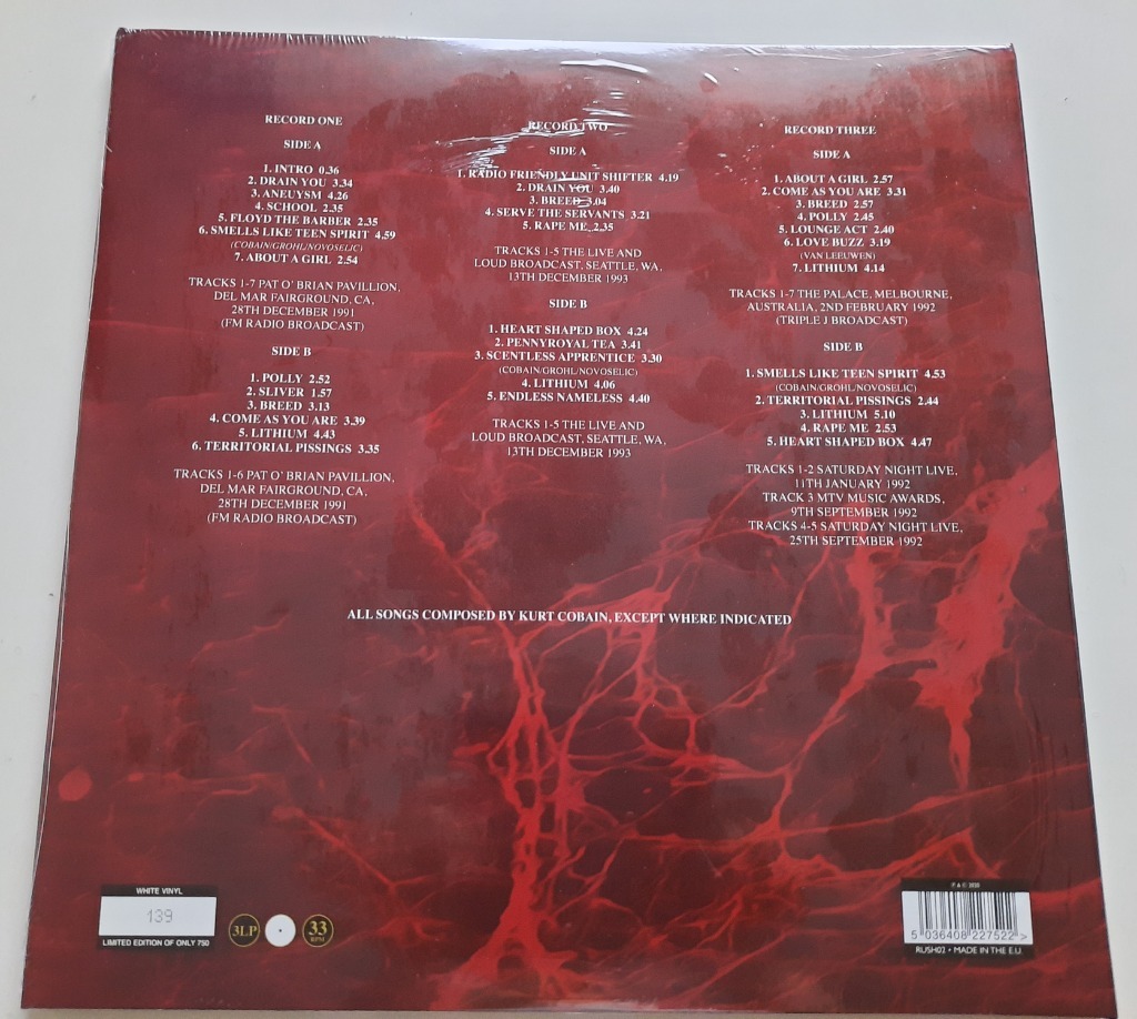 Nirvana Heart Shaped Box Tekst