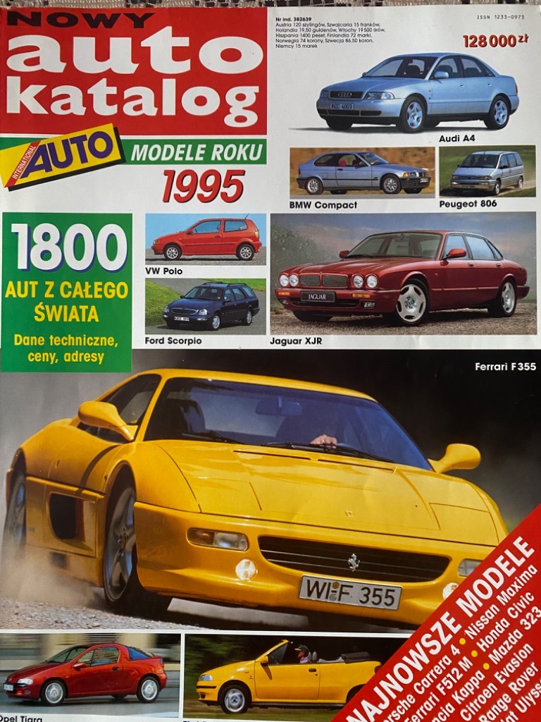 AUTO KATALOG 1995 Łódź Kup teraz na Allegro Lokalnie