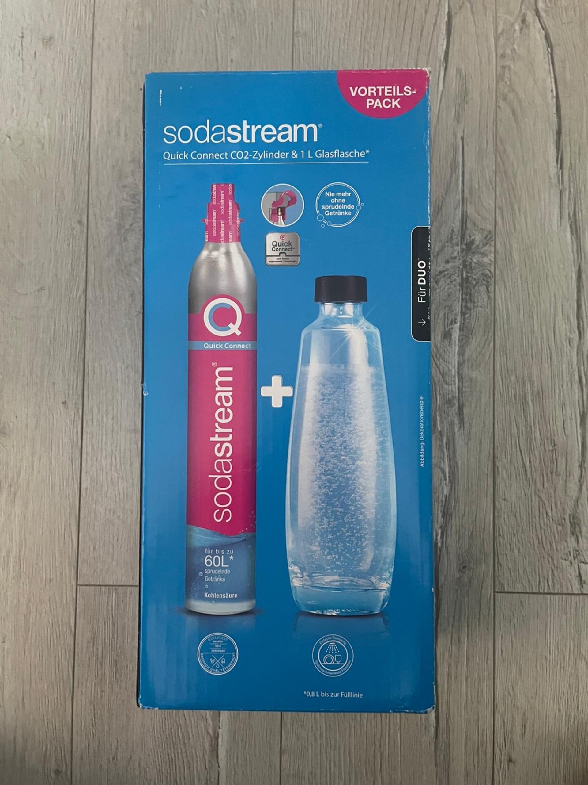 Sodastream Duo nabój CO2 quick connect + butelka Poznań Kup teraz