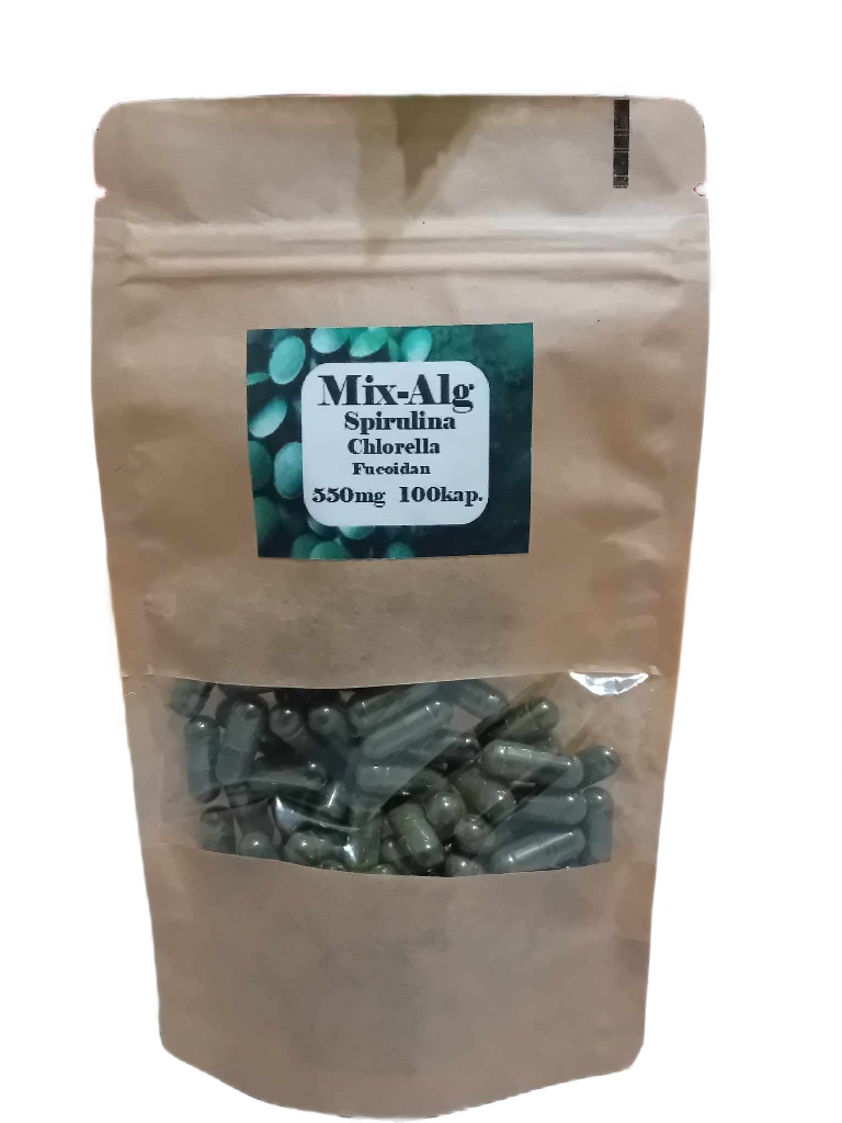 Mix Fucoidan Spirulina Chlorella Ekstrakt 101 Radom Kup teraz na