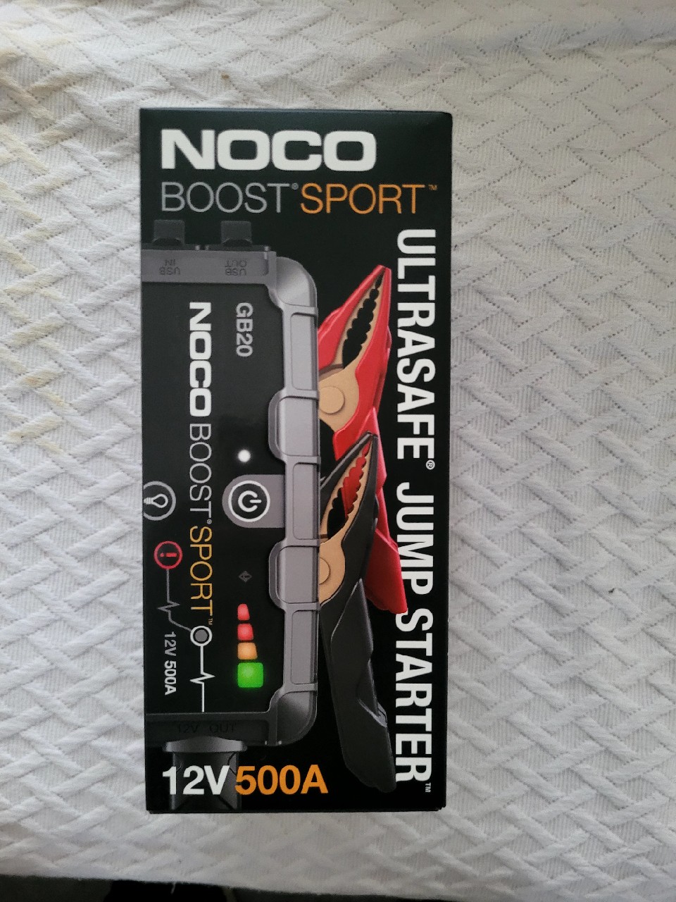 NOCO BOOSTER ПРИСТРІЙ ПУСКОВІ 12V 500A GB20 
