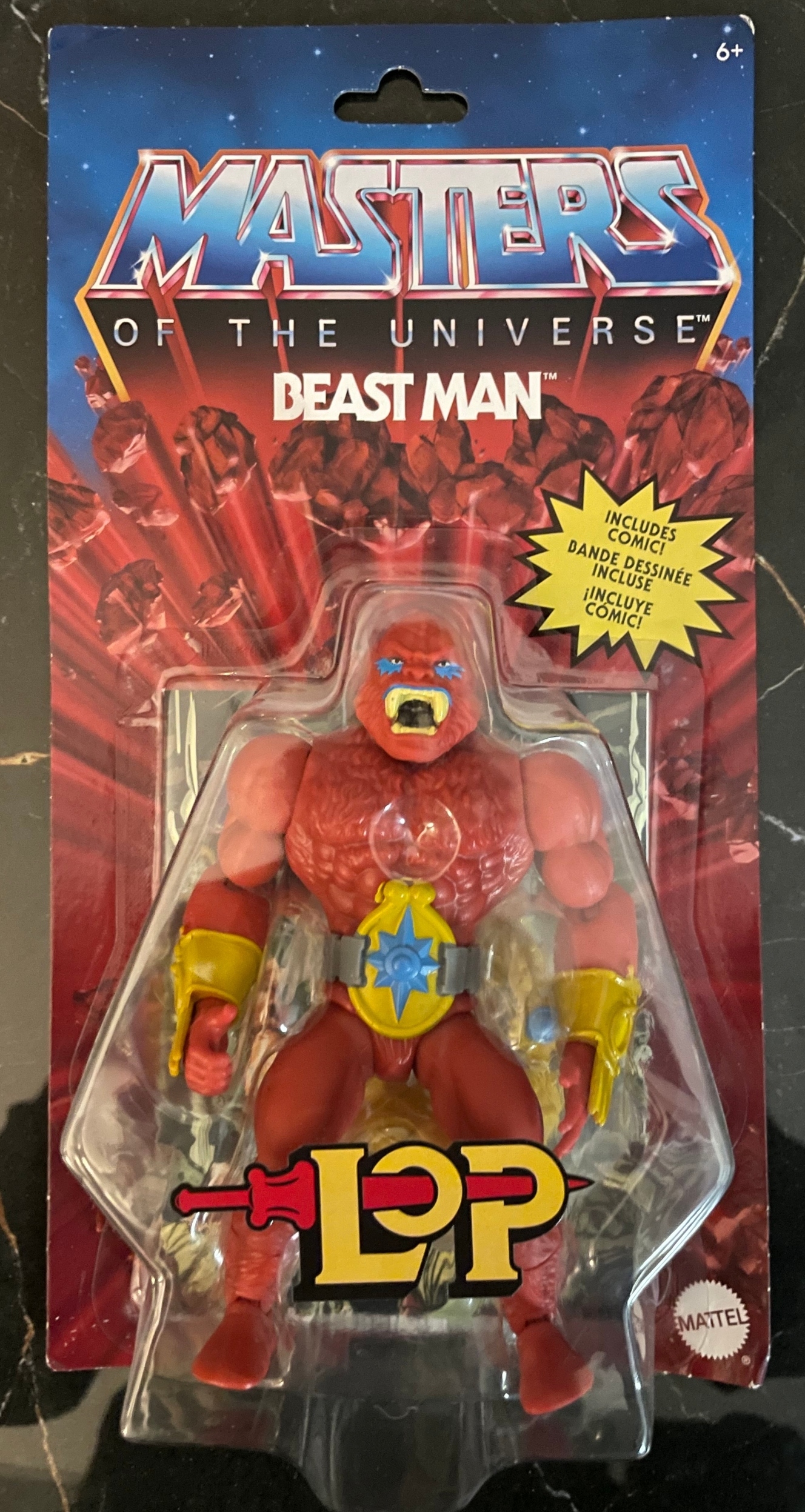 masters of the universe origins lop beast man action figure