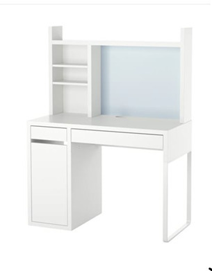 Biurko Z Nadstawka Z Ikea Kup Teraz Za 220 00 Zl Warszawa Allegro Lokalnie