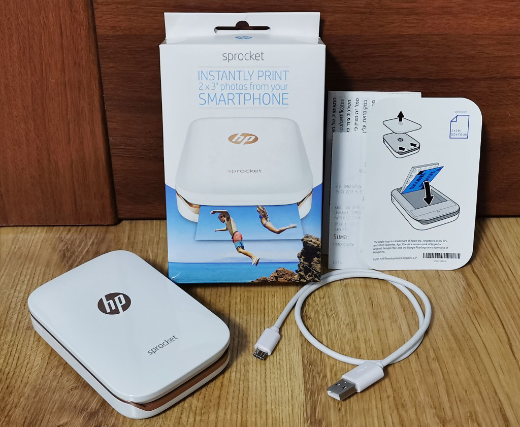 Drukarka fotograficzna HP Sprocket Z3Z91A Częstochowa Kup teraz na