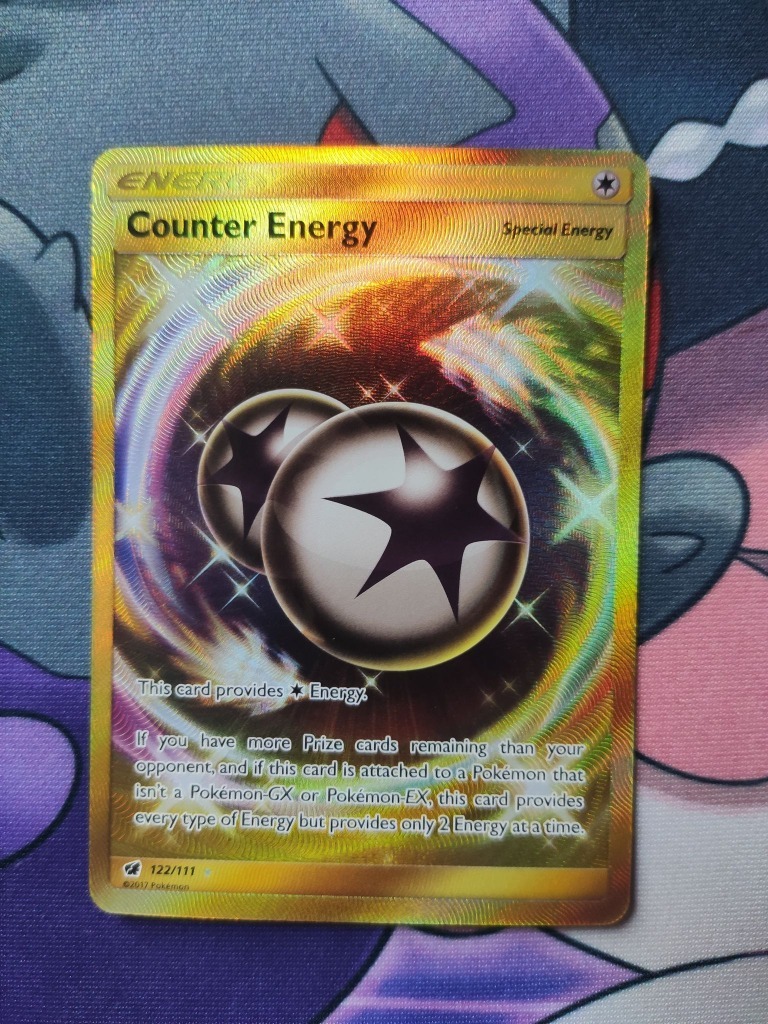 Pokemon Counter Energy Secret Rare 122/111 MINT Kalisz Kup teraz na