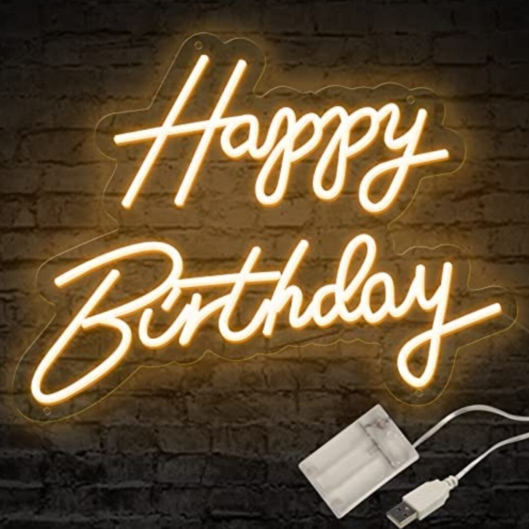 Ledowy Napis HAPPY BIRTHDAY Bia ystok Kup Teraz Na Allegro Lokalnie