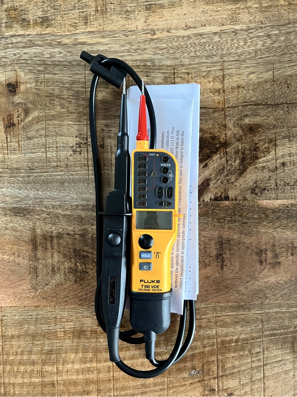 Dwubiegunowy wskaźnik napięcia Fluke T150/VDE | Banino | Kup teraz na ...