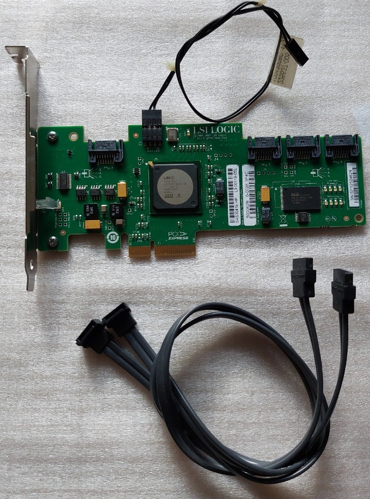 Kontroler SAS RAID LSI LOGIC SAS3041E-HP PCI-Ex4 | Warszawa | Kup teraz ...