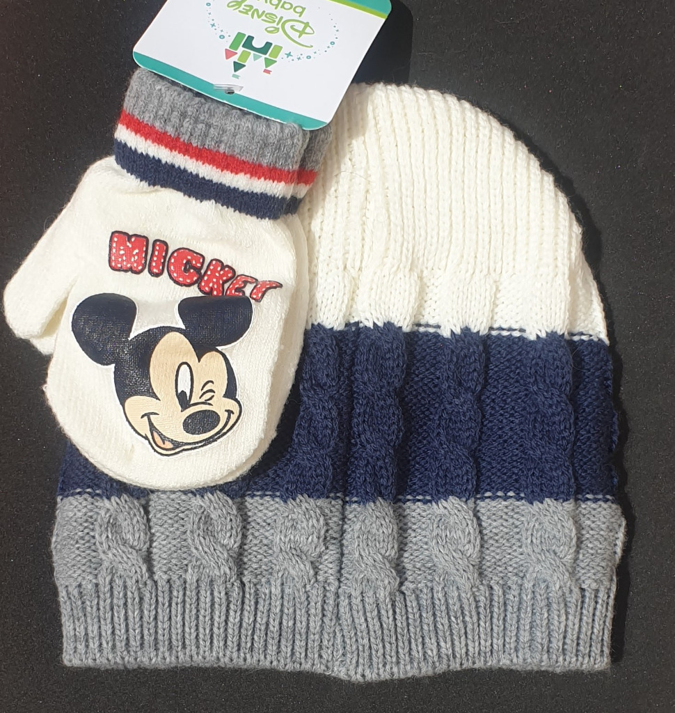 Zdjęcie oferty: komplet zimowa czapka rekawiczki mickey mouse