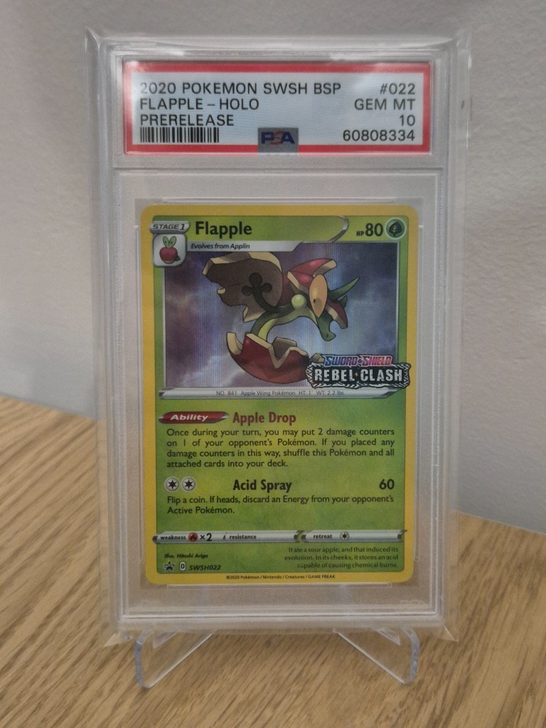 Karta Pokemon TCG: Flapple (SWSH 022) PSA10 | Gosty | Kup teraz na Allegro  Lokalnie
