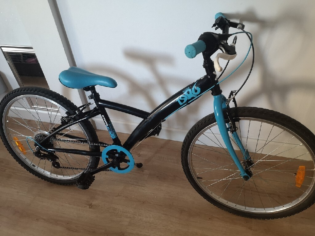 Rower b twin 24 cali przerzutki tył decathlon Poznań Ogłoszenie na