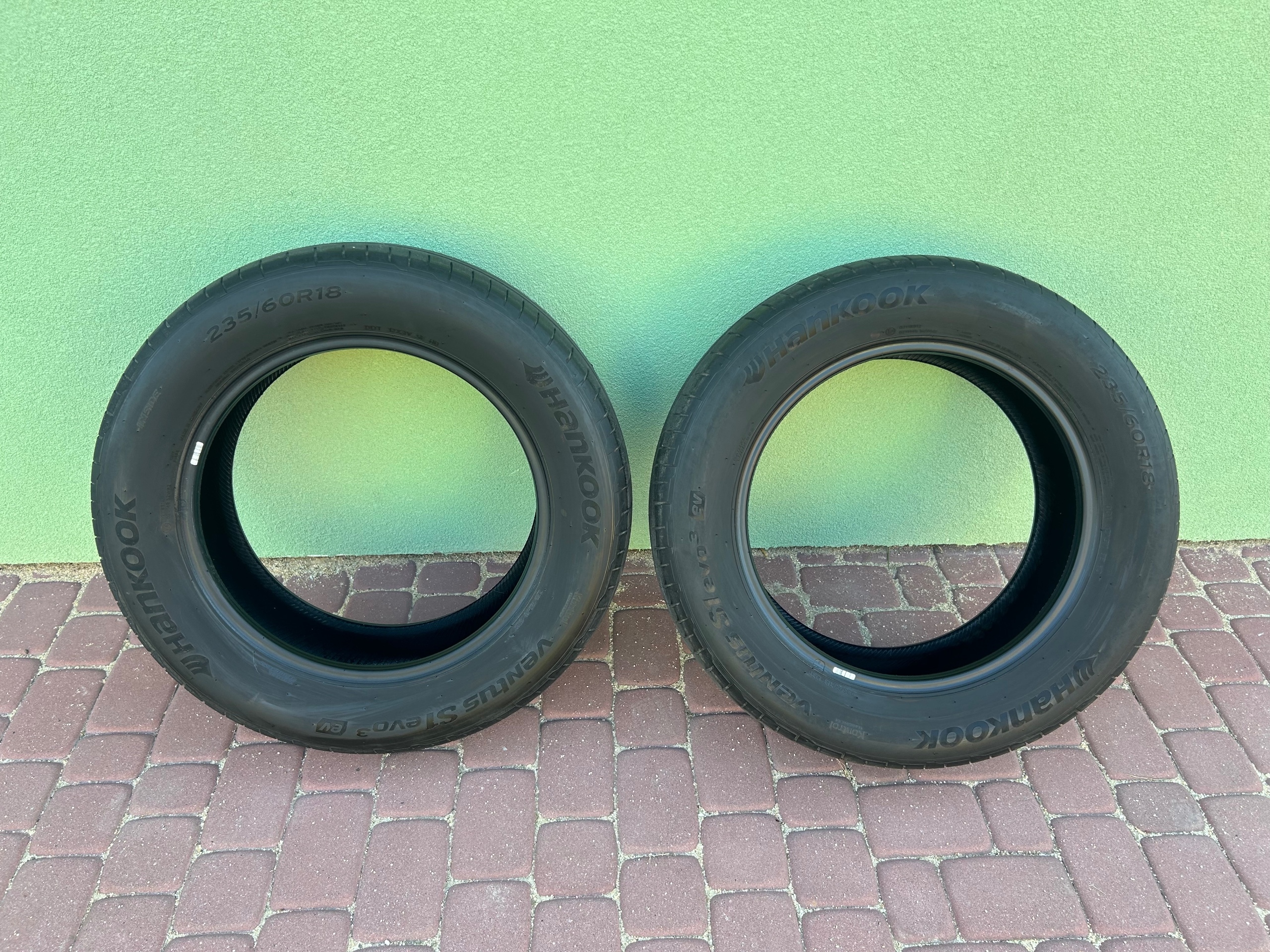 2X ШИНИ ЛІТНІ HANKOOK VENTUS S1 EVO3 EV 235/60 R18 103T DOT 5022 – 5 MM 