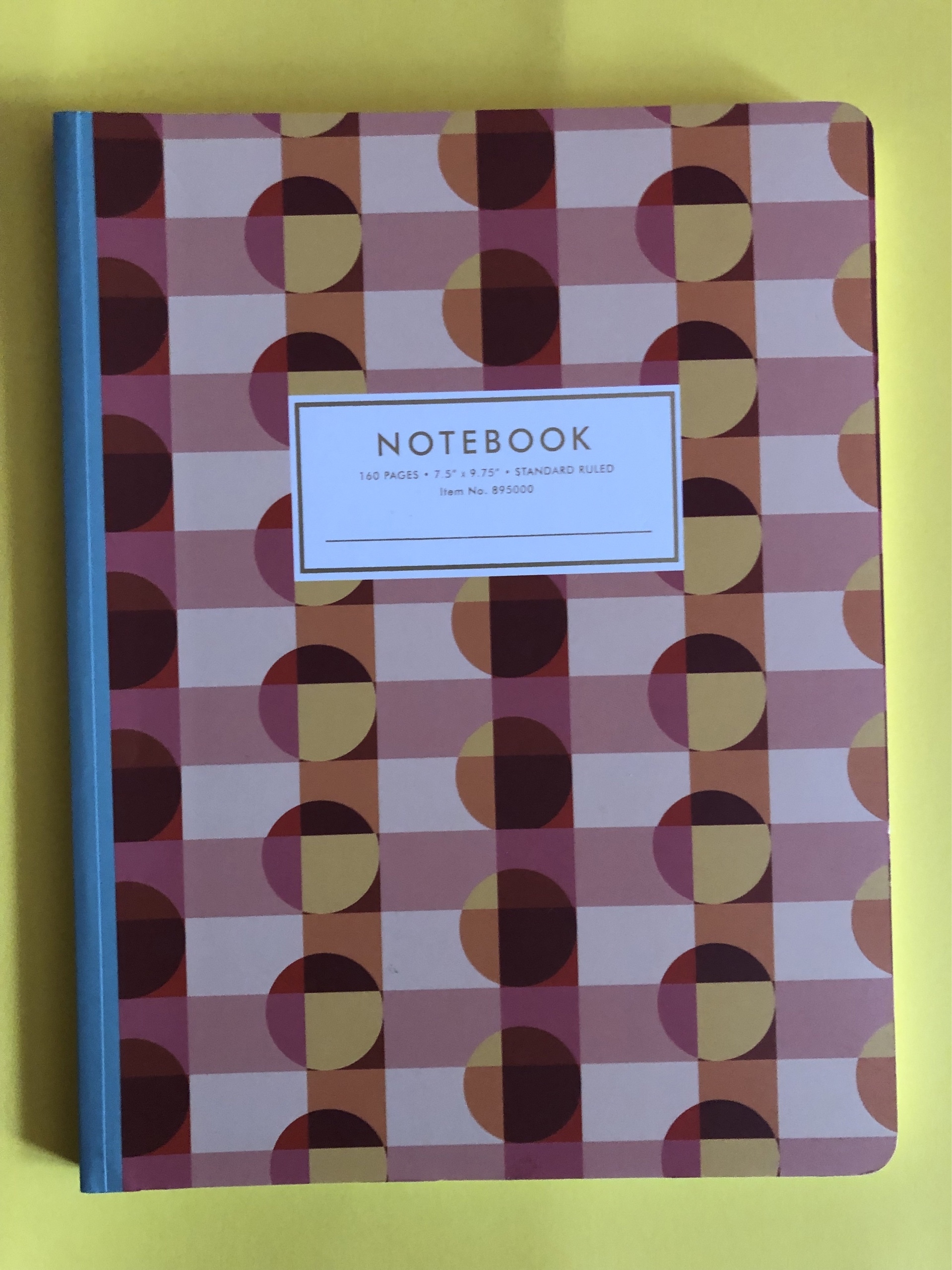 Notes/zeszyt w linie, 160 stron, marka Fringe, made in Vietnam ...