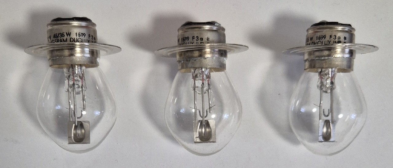 ЛАМПОЧКА TUNGSRAM DUOLUX 12 V 45/35 W P42D - 3 ШТ 