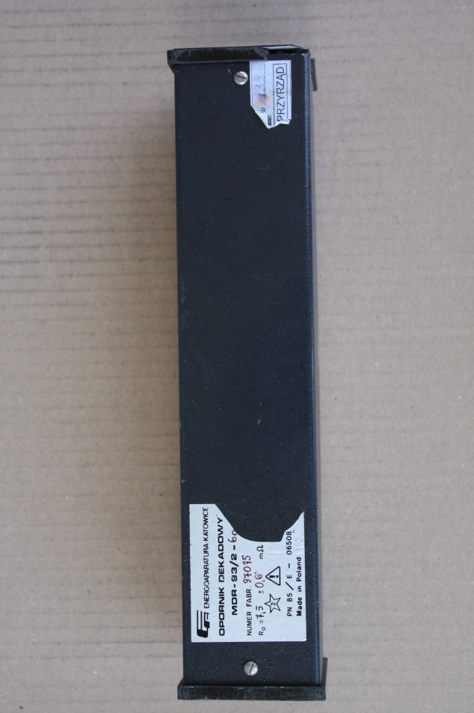 Opornik Dekadowy MDR-93/2-6aa ENERGOAPARATURA | Toruń | Kup teraz na ...