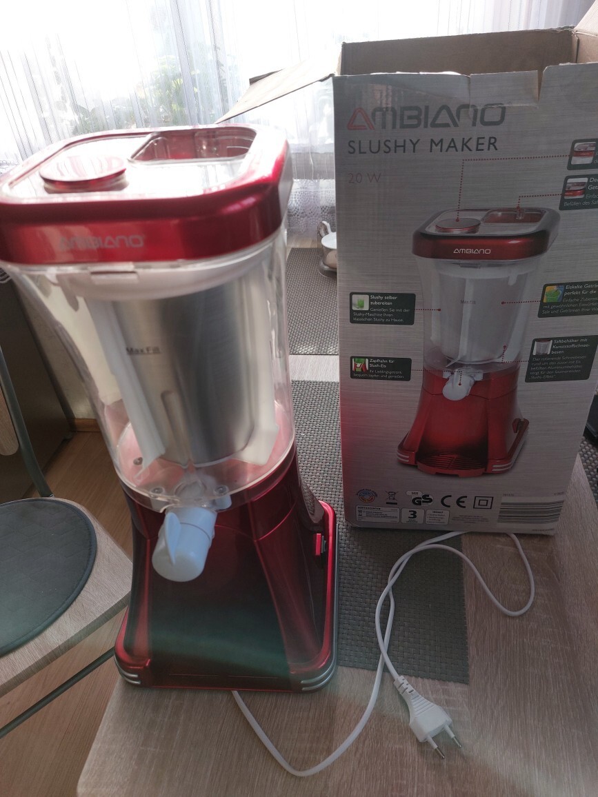 Slushy Maker AMBIANO zimne napoje Pionki Kup teraz na Allegro Lokalnie