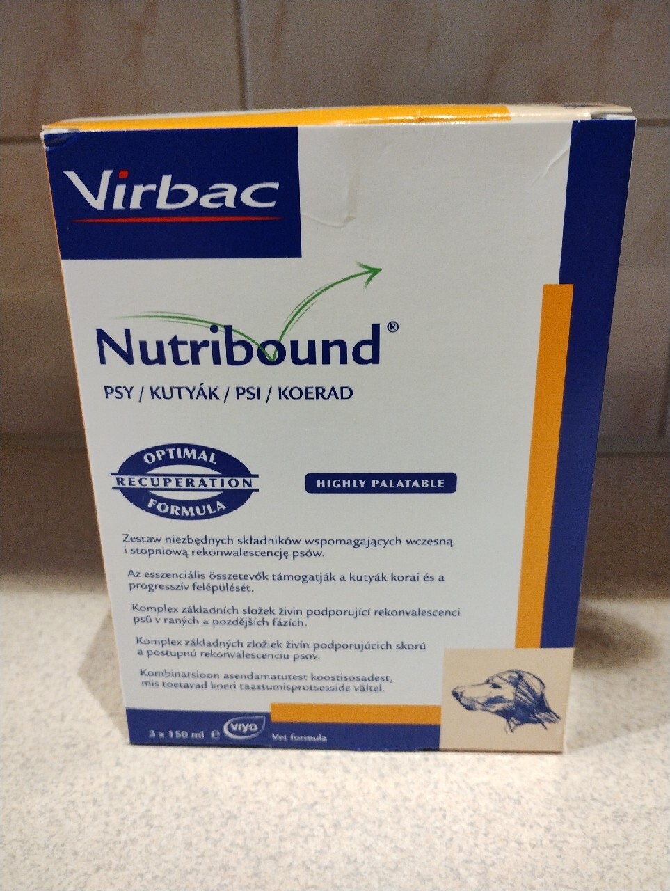 Virbac Nutribound dla psa 3x150ml. Gdynia Kup teraz na Allegro Lokalnie